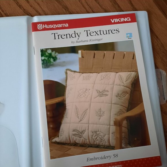 Husqvarna Viking Embroidery  Trendy Textures #58 For Designer 1 And PC - Picture 4 of 5